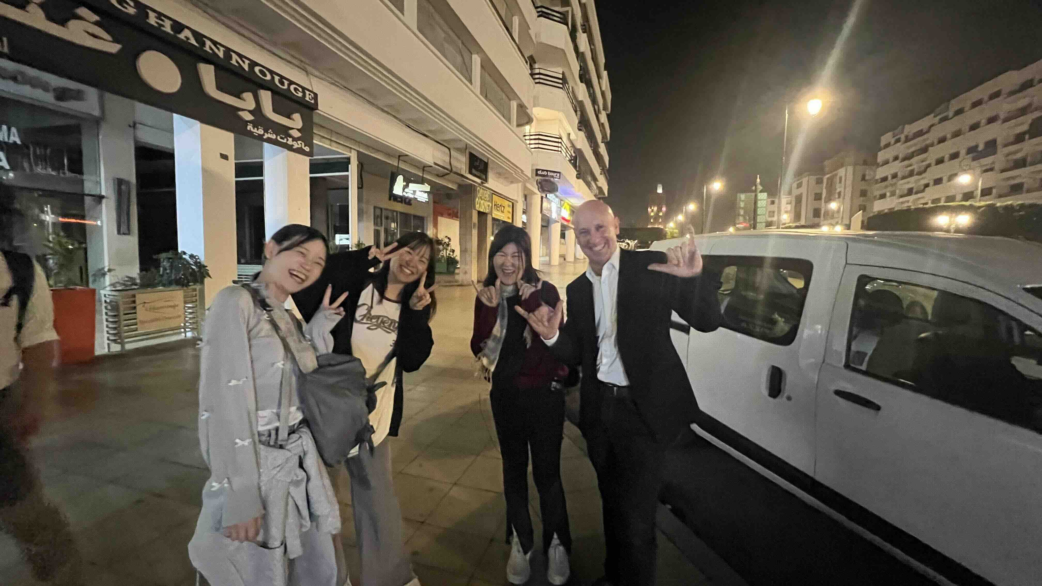 ハビエルさんとの写真